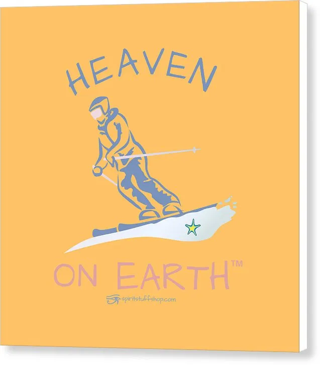 Skier - Canvas Print
