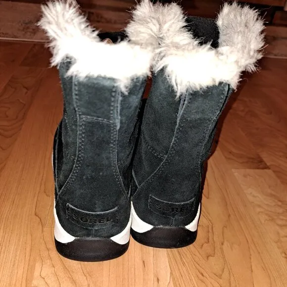 Sorel Youth Whitney II Joan Lace Boot — Waterproof Winter Boots,size 7