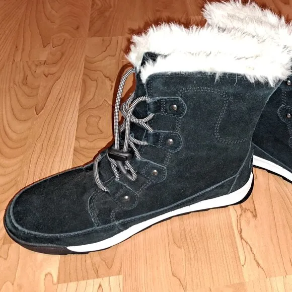 Sorel Youth Whitney II Joan Lace Boot — Waterproof Winter Boots,size 7