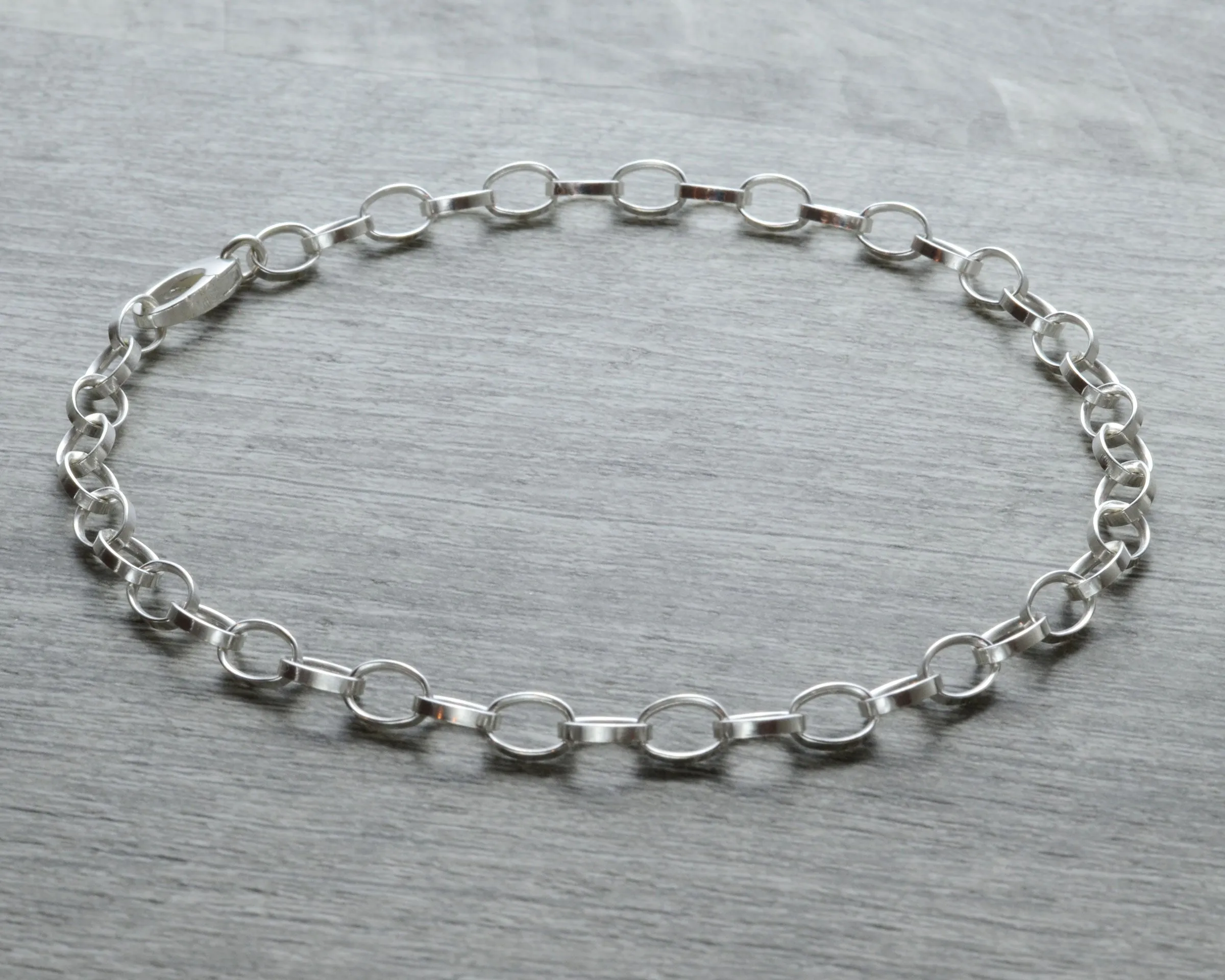 STERLING SILVER ANKLE BRACELET