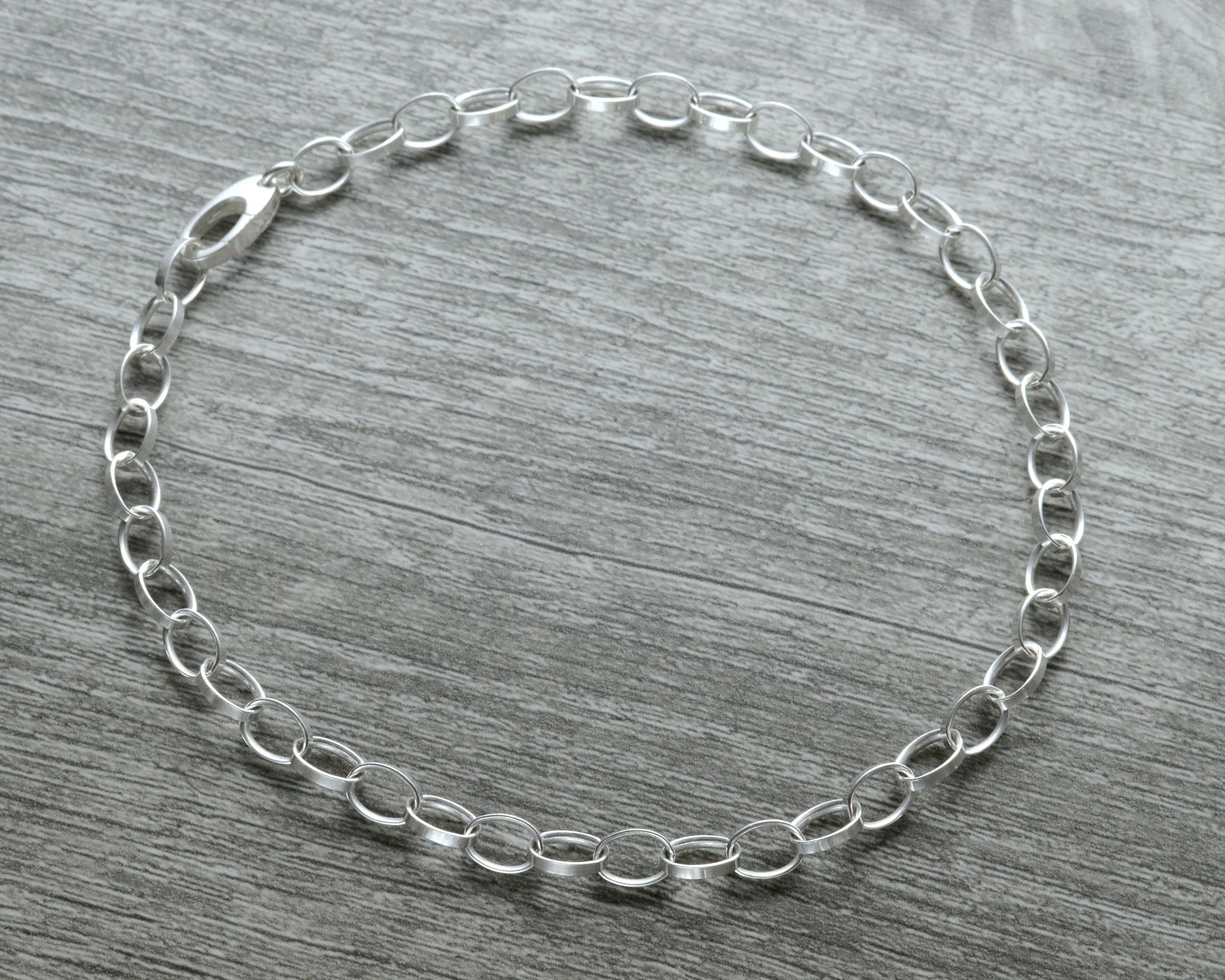 STERLING SILVER ANKLE BRACELET