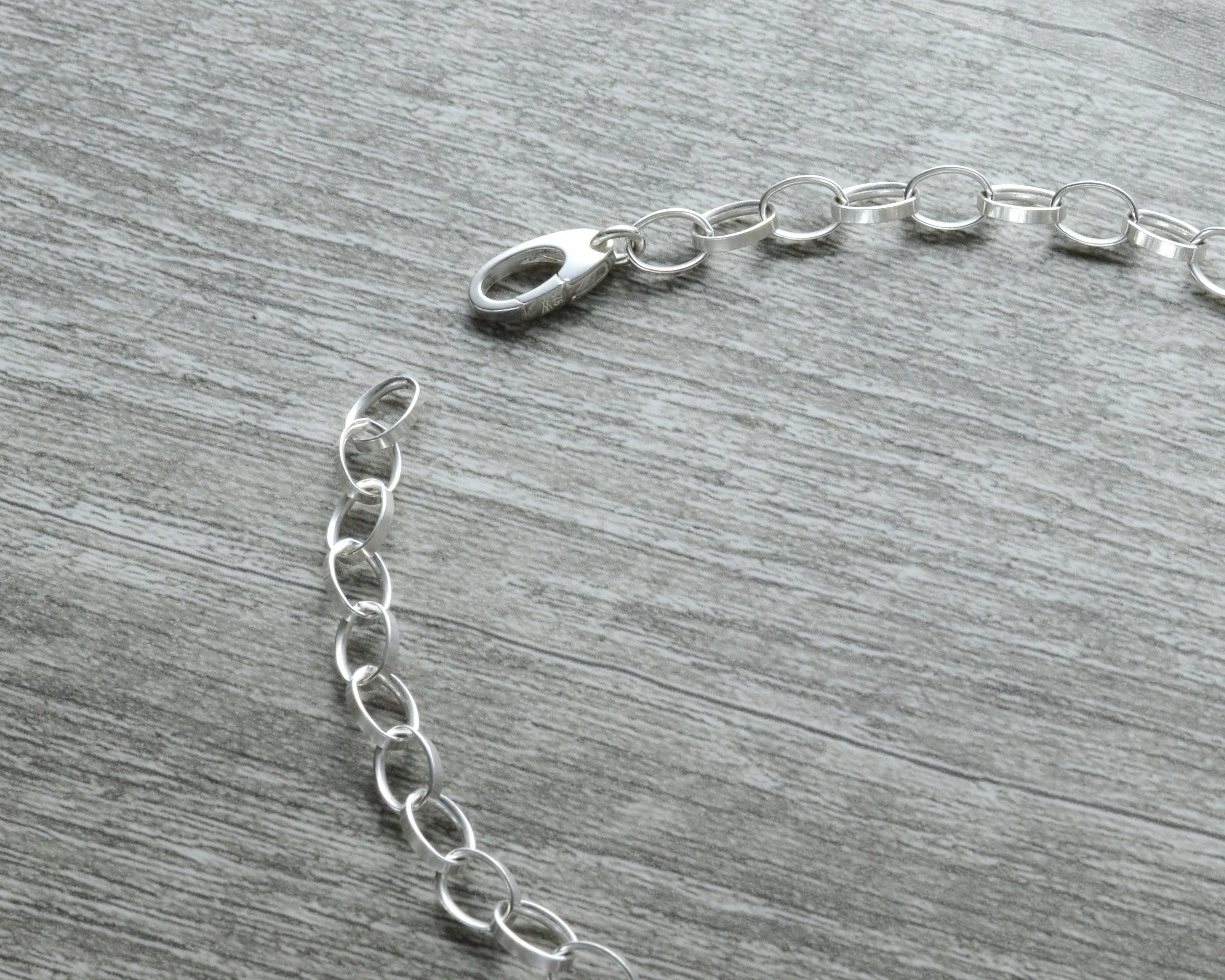 STERLING SILVER ANKLE BRACELET