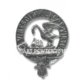 Stewart Clan Crest Tie Bar
