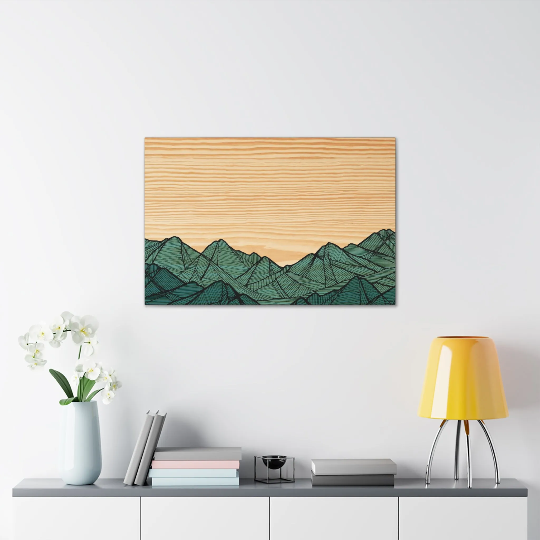 Stuart Range Canvas Print