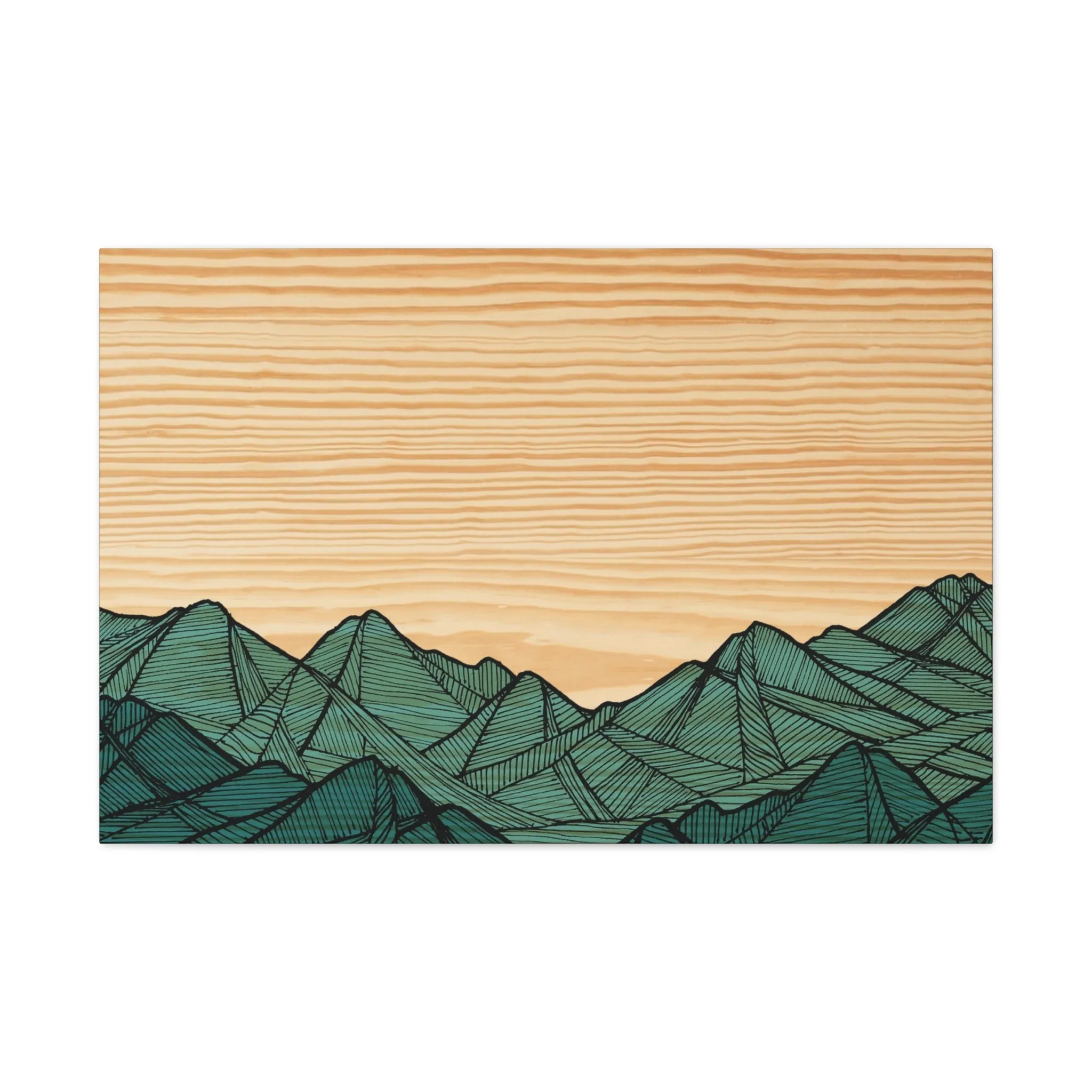 Stuart Range Canvas Print