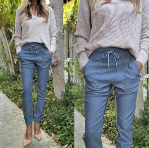 Tali Dusty Blue Stripe