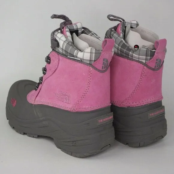 The North Face Girls Chilkats Lace Pink Boots