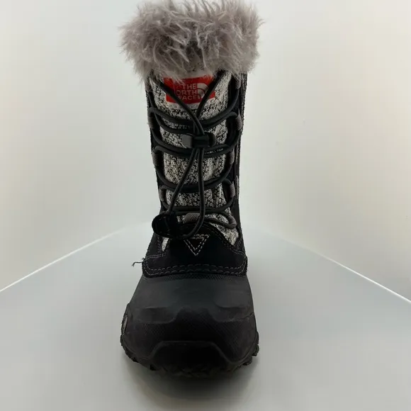 The North Face Shellista Lace Novelty II Boot Girls' Sz 11 Purple/Gray Snowboot