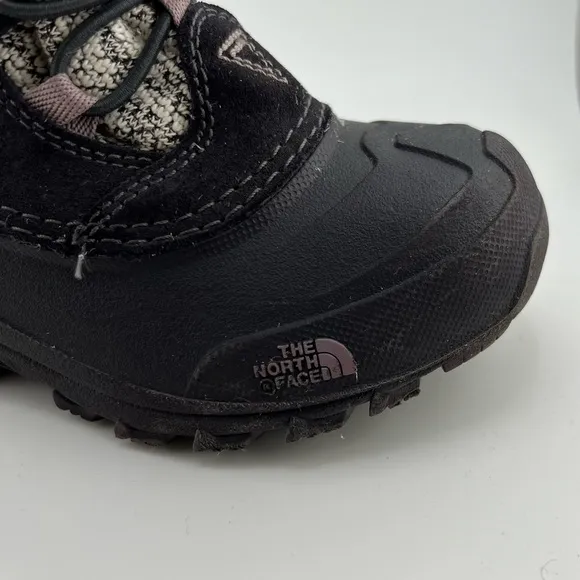 The North Face Shellista Lace Novelty II Boot Girls' Sz 11 Purple/Gray Snowboot