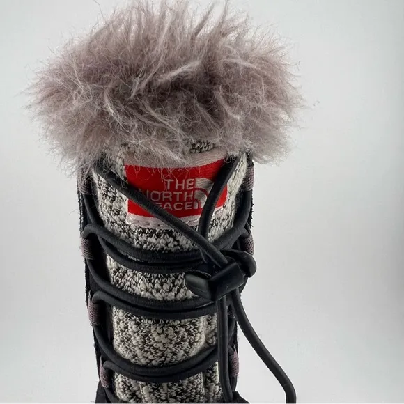 The North Face Shellista Lace Novelty II Boot Girls' Sz 11 Purple/Gray Snowboot
