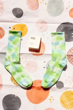 Tie Dye Ribbed Socks