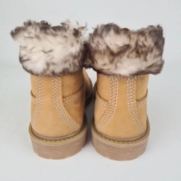 Timberland 6 IN Premium Classic Little Kids Boots Wheat Nubuck Size 11