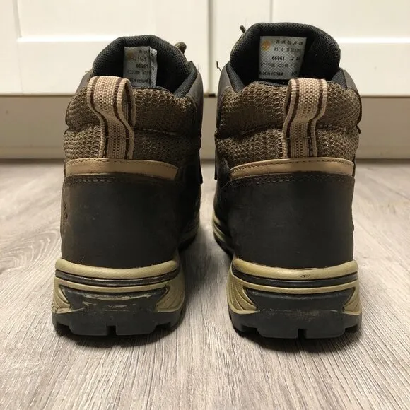 Timberland Boys Size 4.5 Boots Waterproof Hiking Lace Up Outdoor Shoes