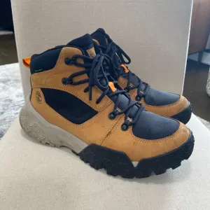 Timberland motion scramble mid lace up wheat waterproof lace up boots Mens 9.5