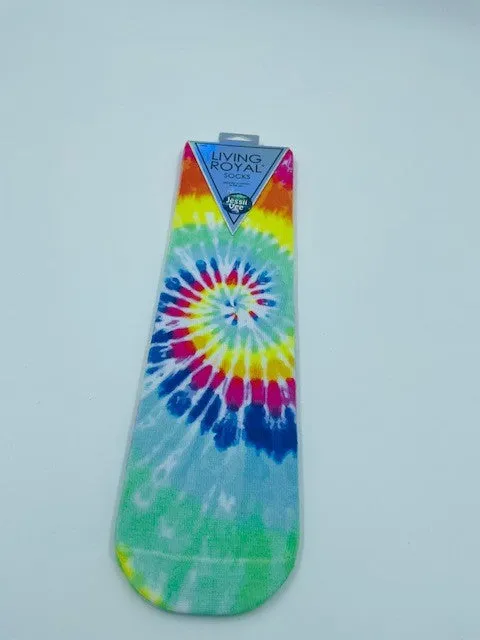 Tye Dye Crew Socks