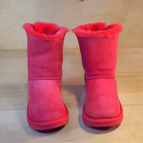 Ugg Bailey Bow II Pink Youth Boots