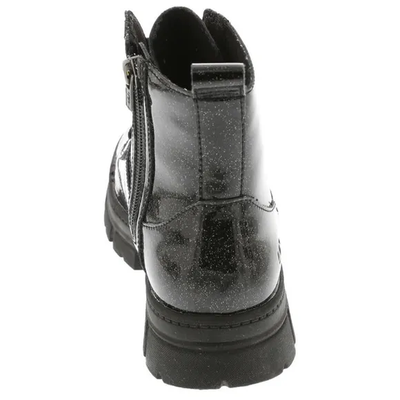 UGG Kids Black Glitter Boots