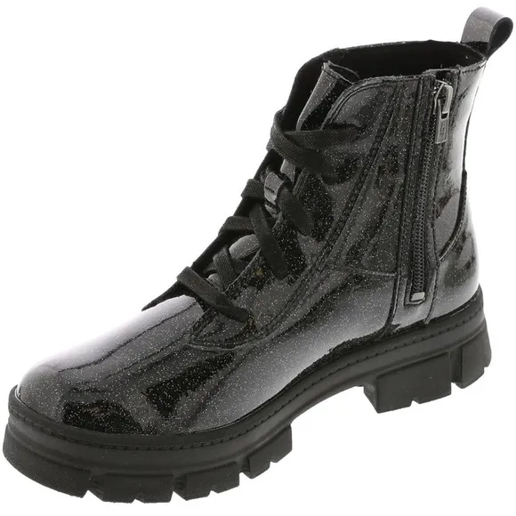 UGG Kids Black Glitter Boots