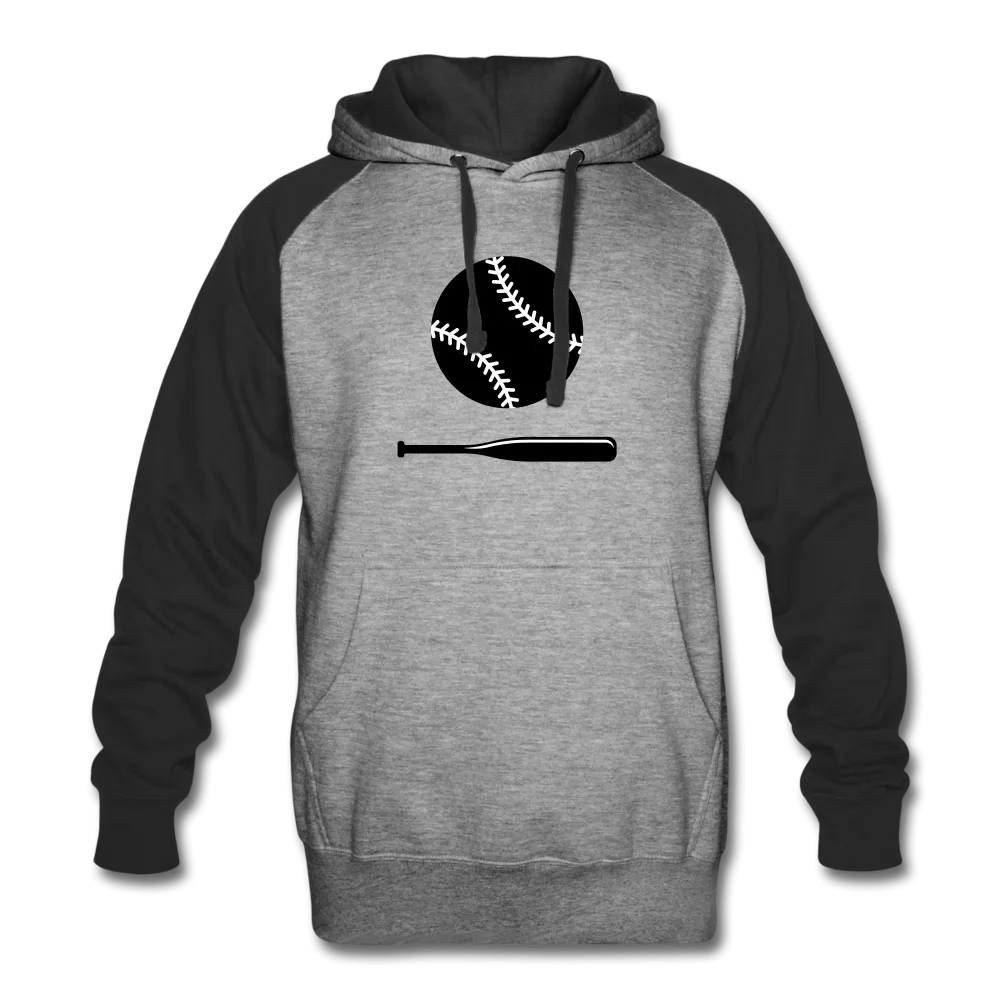 UNISEX BASEBALL & BAT Colorblock Hoodie