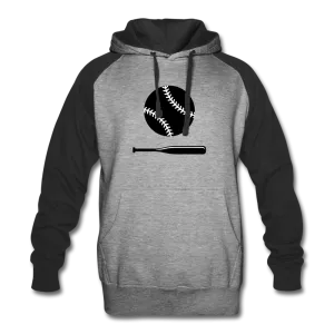 UNISEX BASEBALL & BAT Colorblock Hoodie