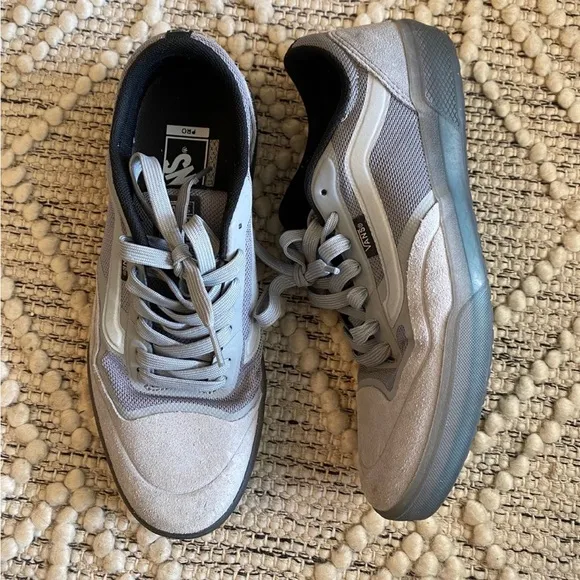 Vans Ave Pro Ultimate Waffle Mens‎ 7 Gray Low Top Skate Sneakers