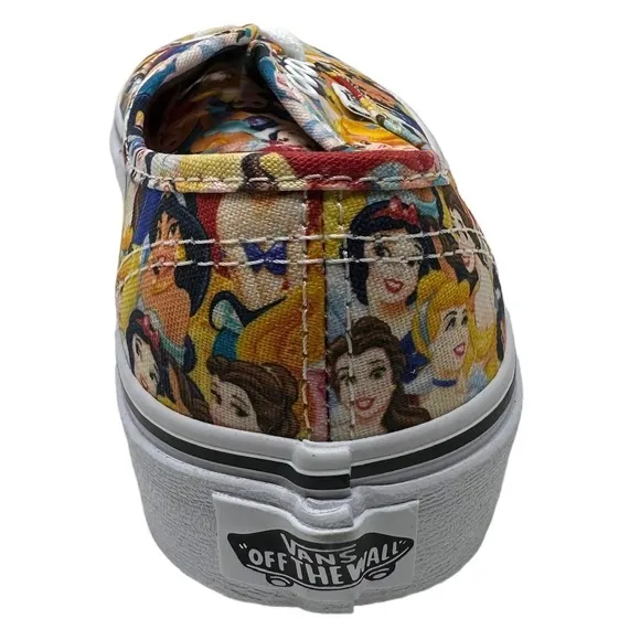 Vans Kids Youth X Disney Multi Princes Cinderella Snow White Belle Ariel Shoes