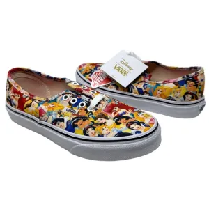 Vans Kids Youth X Disney Multi Princes Cinderella Snow White Belle Ariel Shoes