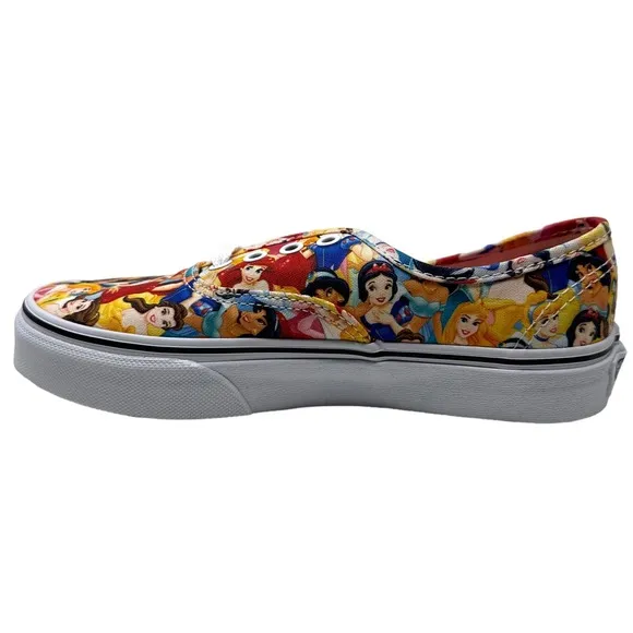 Vans Kids Youth X Disney Multi Princes Cinderella Snow White Belle Ariel Shoes