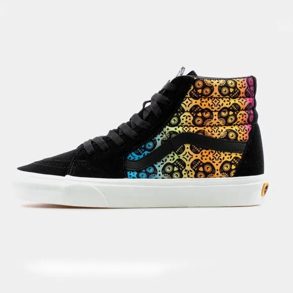 Vans Shoes sk8-hi Calavera Black New