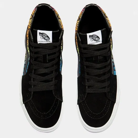 Vans Shoes sk8-hi Calavera Black New