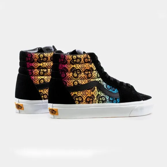 Vans Shoes sk8-hi Calavera Black New