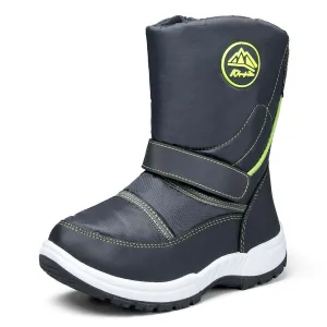 Velcro Side Zipper Outdoor Waterproof Snow Boots