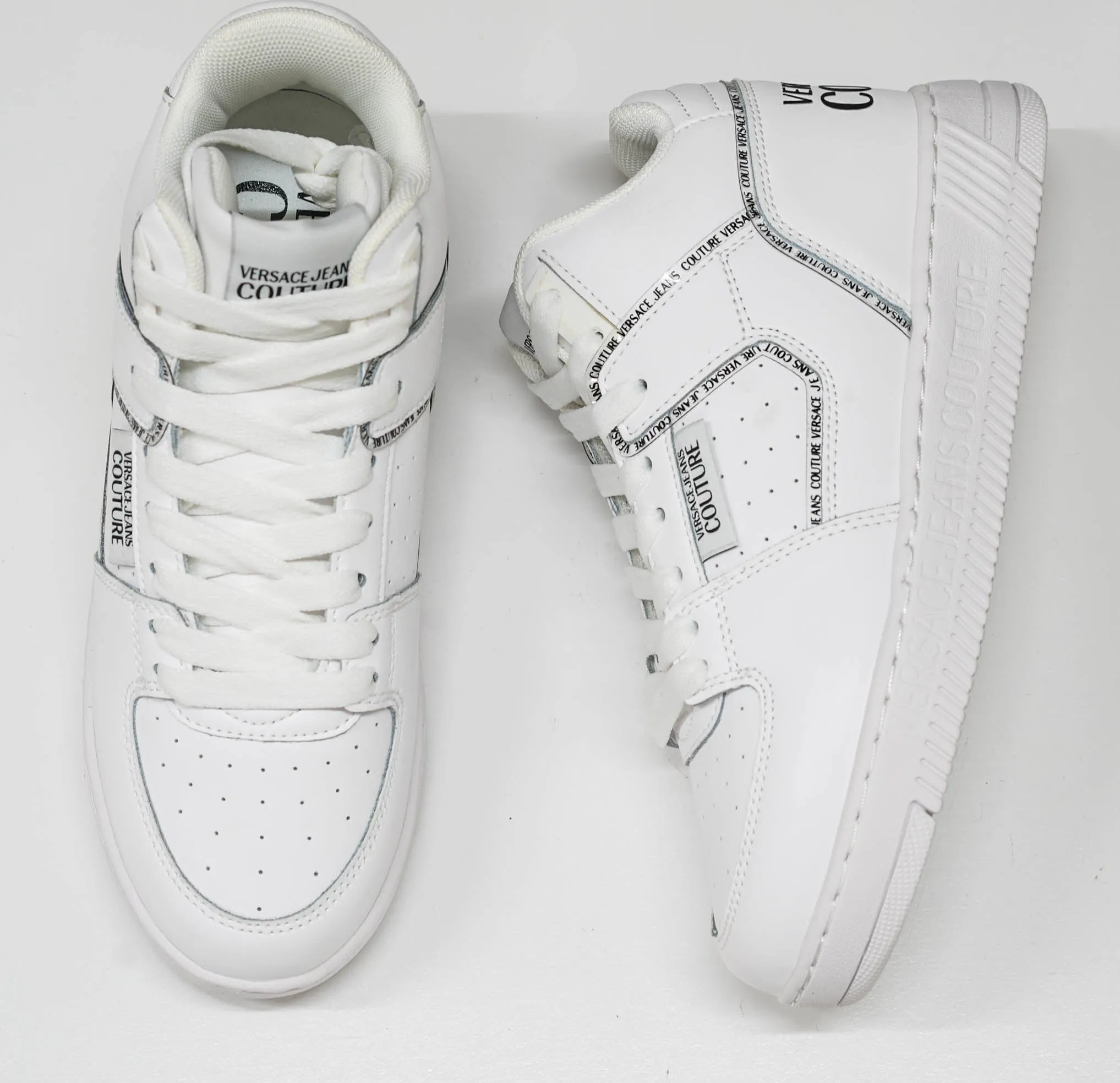 Versace Jeans Women's Hi Top Sneakers 74VA3SJ1 - 40% OFF