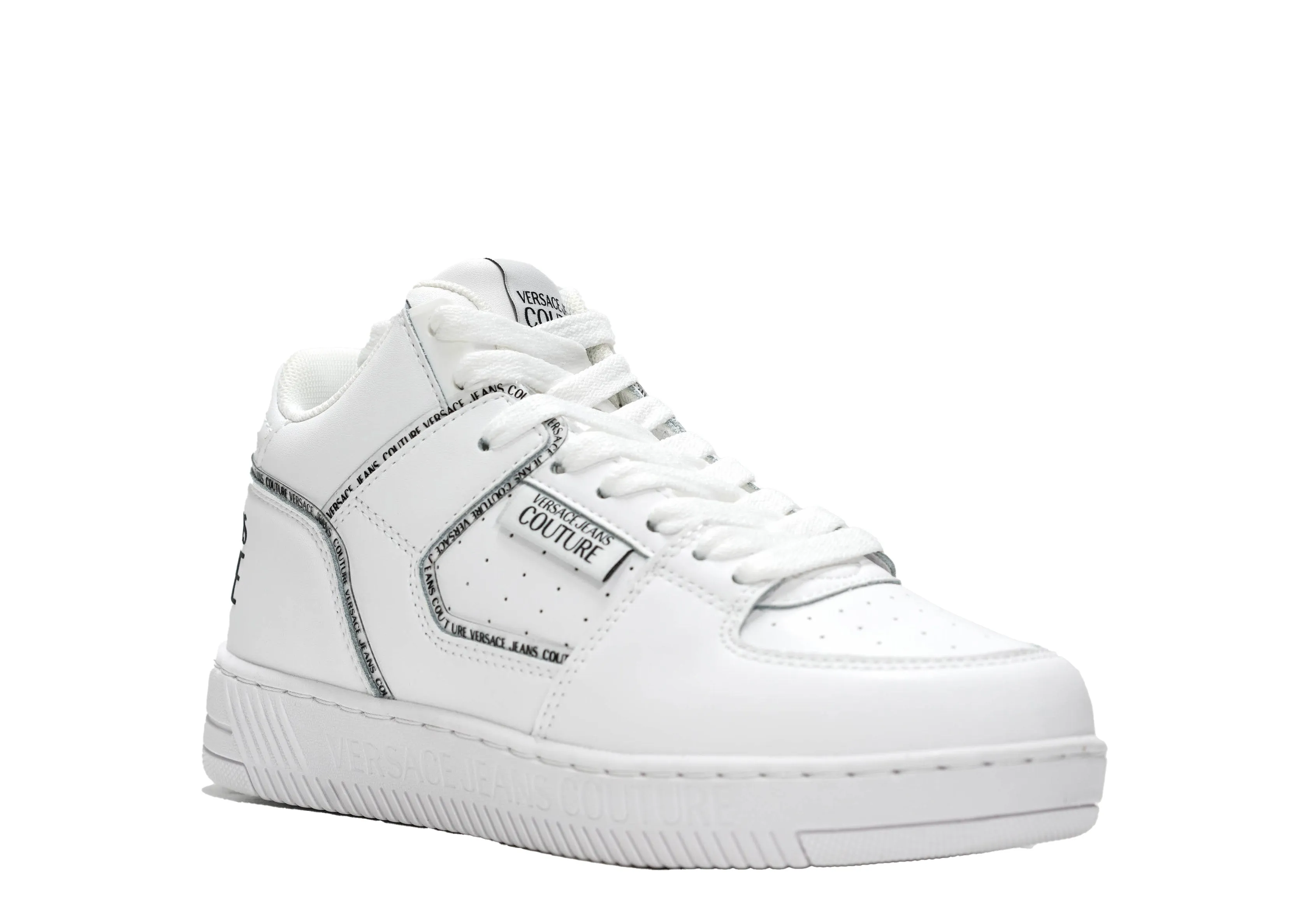 Versace Jeans Women's Hi Top Sneakers 74VA3SJ1 - 40% OFF