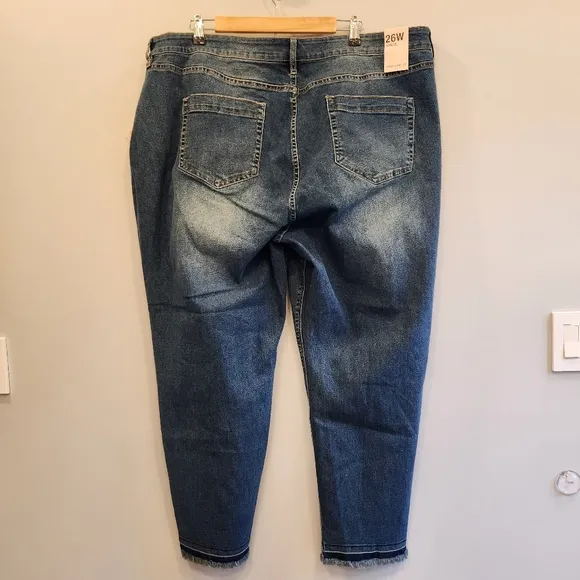 Vince Camuto NWT Ankle Denim Mid Indigo Pant