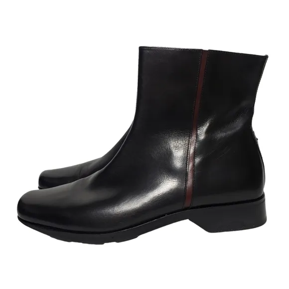 Vintage Y2K VIA SPIGA Italian Leather Square Toe Chukka Boot Mens Size 8.5