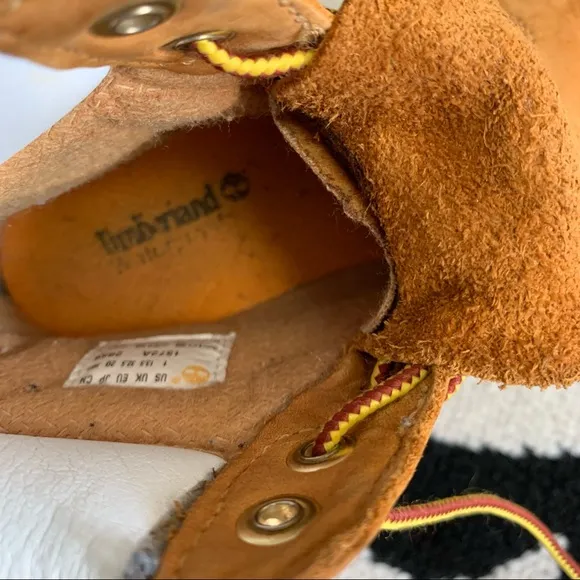 Wheat White Timberland Boots Youth Size 1