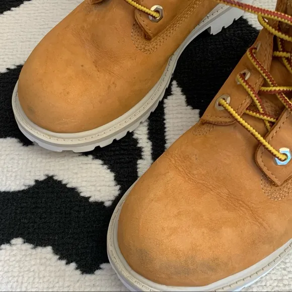 Wheat White Timberland Boots Youth Size 1
