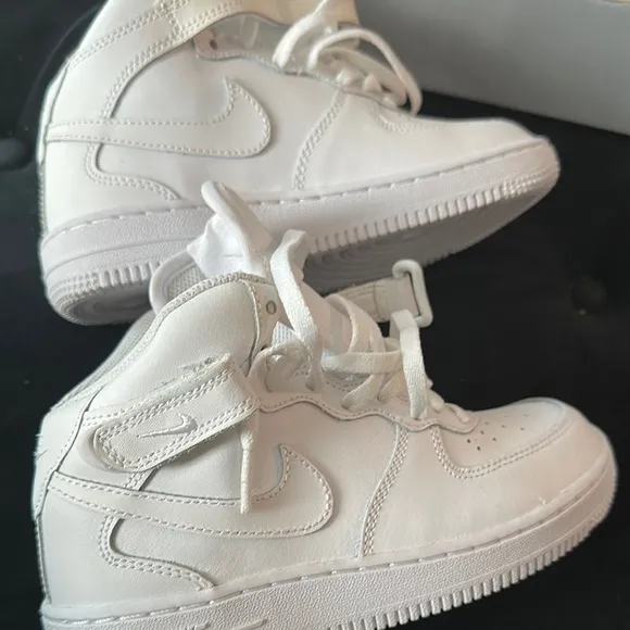 White High-Top Sneakers