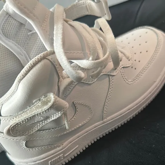 White High-Top Sneakers