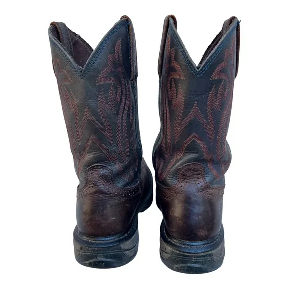 Wolverine Leather Javelina Steel Toe Wellington Men’s  Work Boots. Sz. 9EW