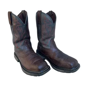 Wolverine Leather Javelina Steel Toe Wellington Men’s  Work Boots. Sz. 9EW