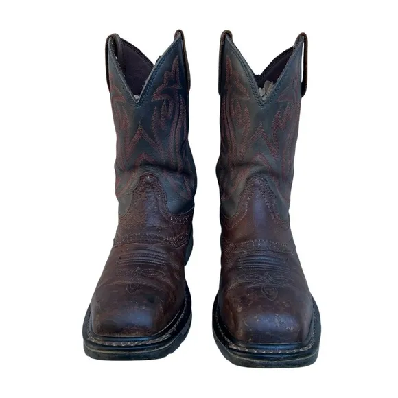 Wolverine Leather Javelina Steel Toe Wellington Men’s  Work Boots. Sz. 9EW