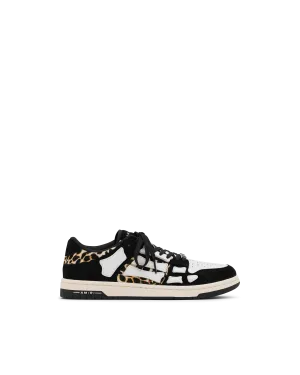 Women Amiri Shoes Leopard Skel Top Sneakers