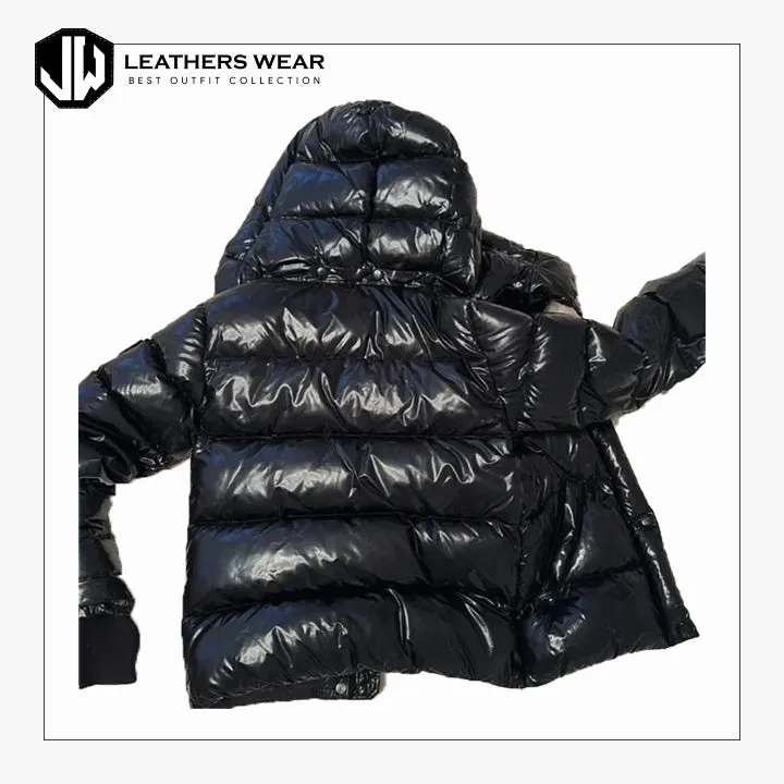 Women Black Puffer Jacket