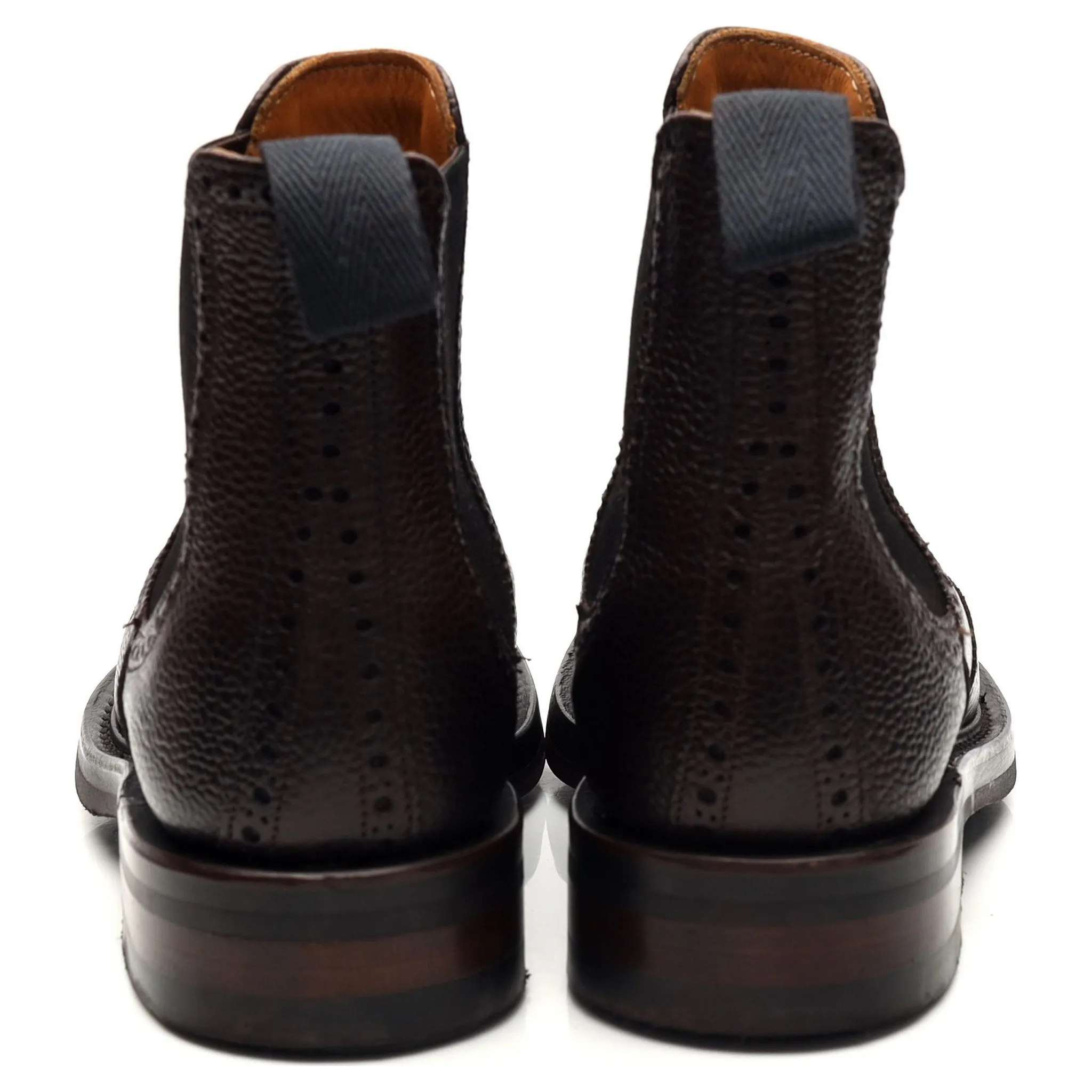 Women's Toast Dark Brown Leather Chelsea Boots UK 5 D