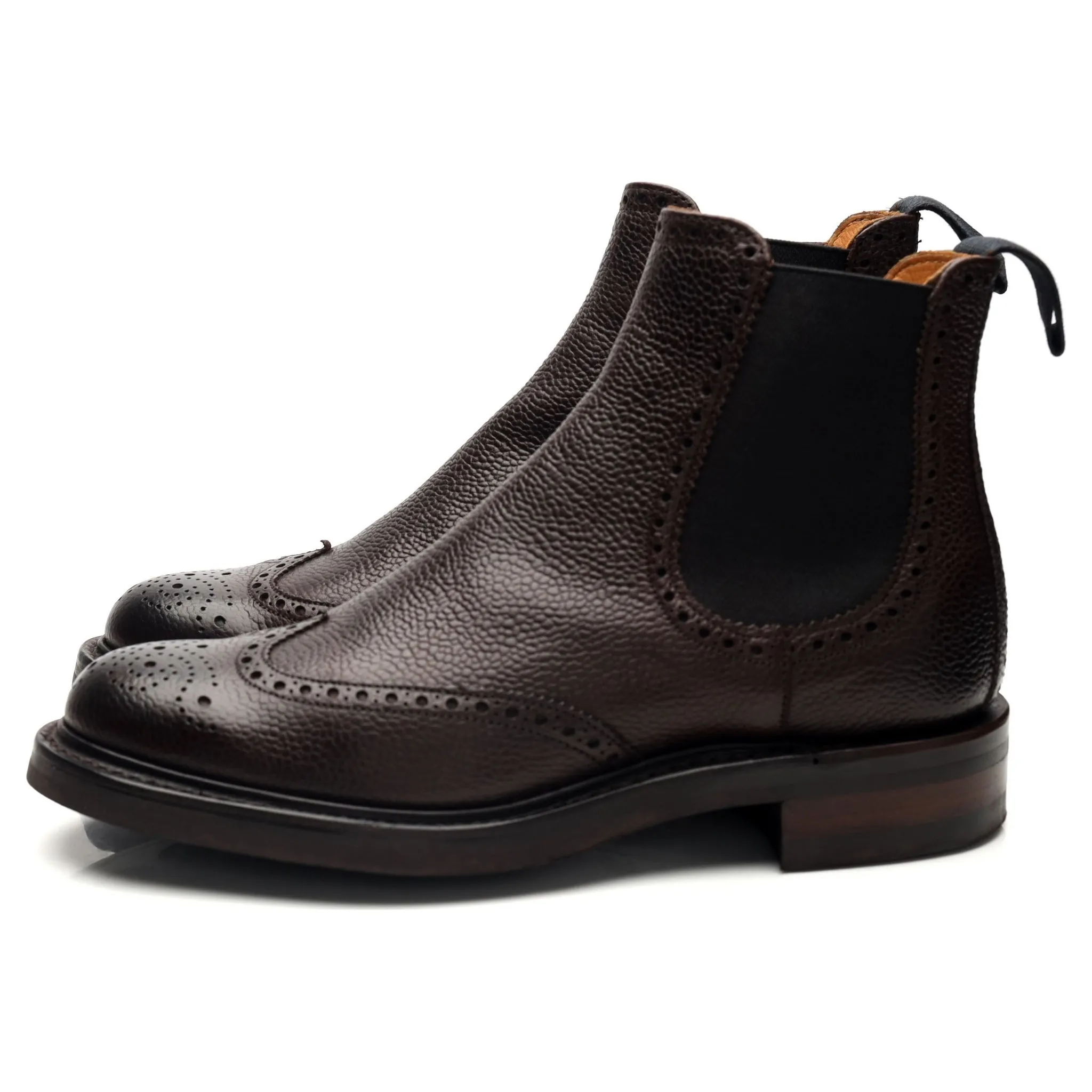 Women's Toast Dark Brown Leather Chelsea Boots UK 5 D