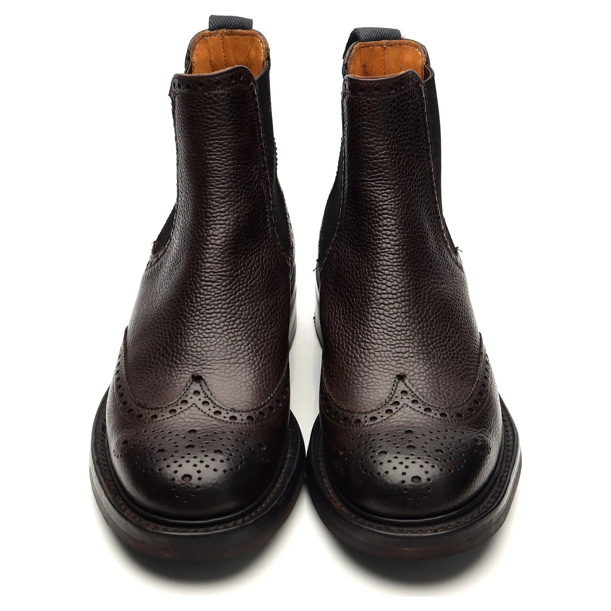 Women's Toast Dark Brown Leather Chelsea Boots UK 5 D