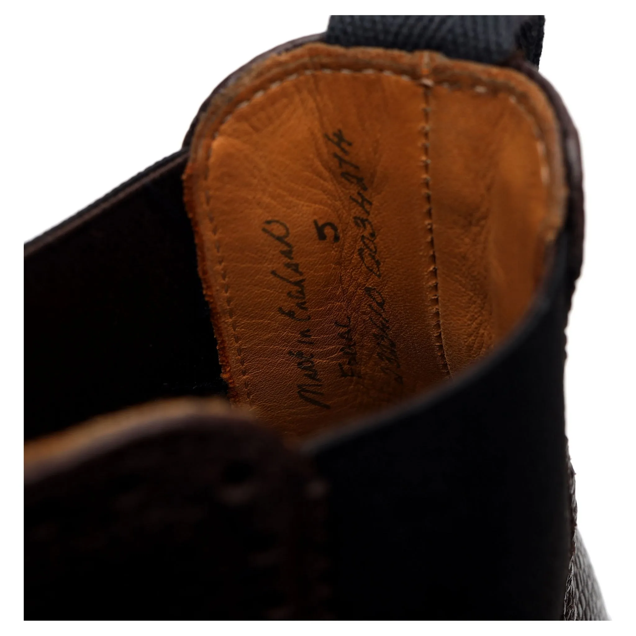 Women's Toast Dark Brown Leather Chelsea Boots UK 5 D