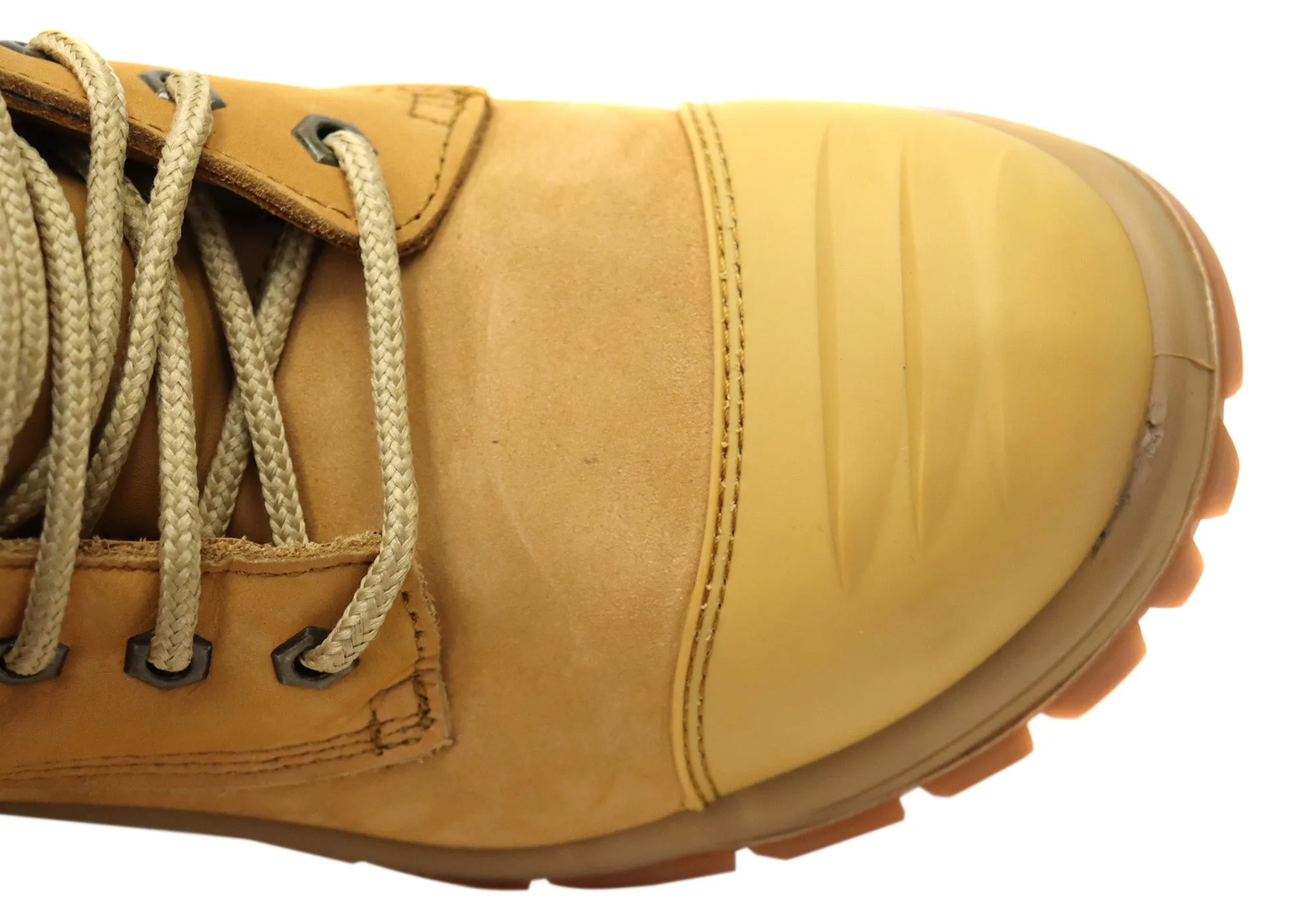 Woodlands Forest Mens Comfortable Leather Safety Work Boots